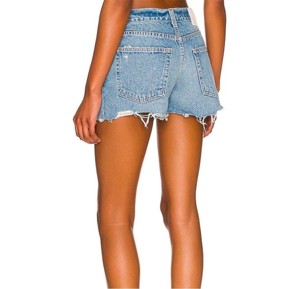 GRLFRND Helena High Rise Cut Off Distressed Short Size 30 - Picture 2 of 12